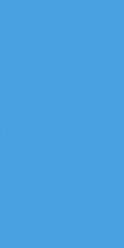 Latham 12' Round Solid Blue Overlap Liner 20GA